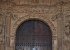 Outside the church